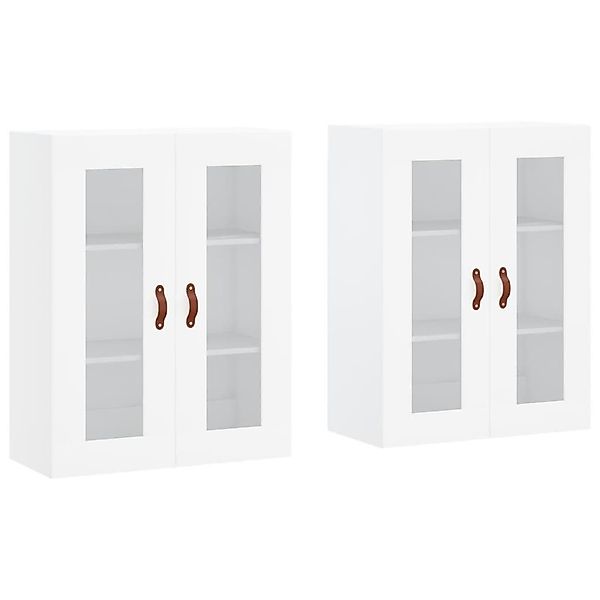 vidaXL Sideboard Wandschränke 2 Stk. Weiß günstig online kaufen