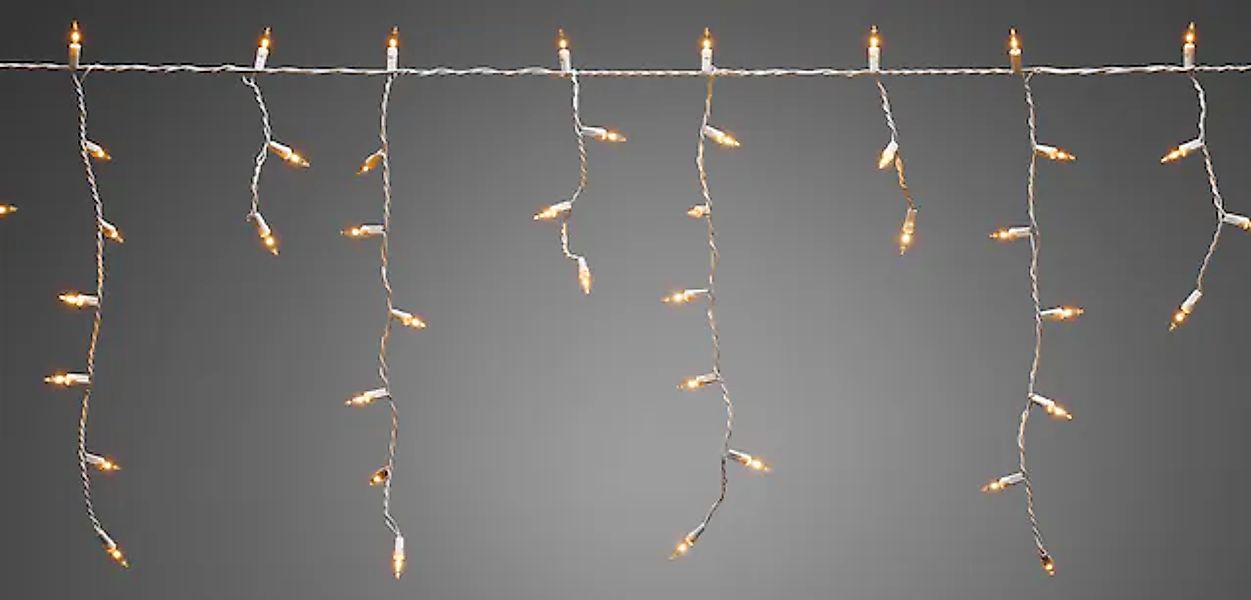 KONSTSMIDE LED-Lichtervorhang »Weihnachtsdeko aussen«, 400 St.-flammig, LED günstig online kaufen