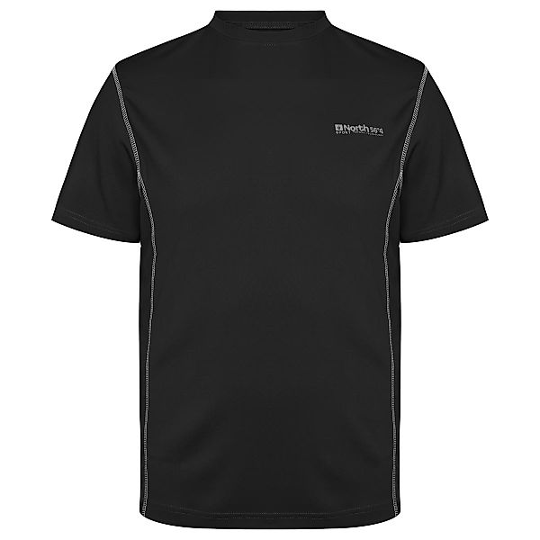 North Funktions-T-Shirt Farbe schwarz Größe: 4XL günstig online kaufen