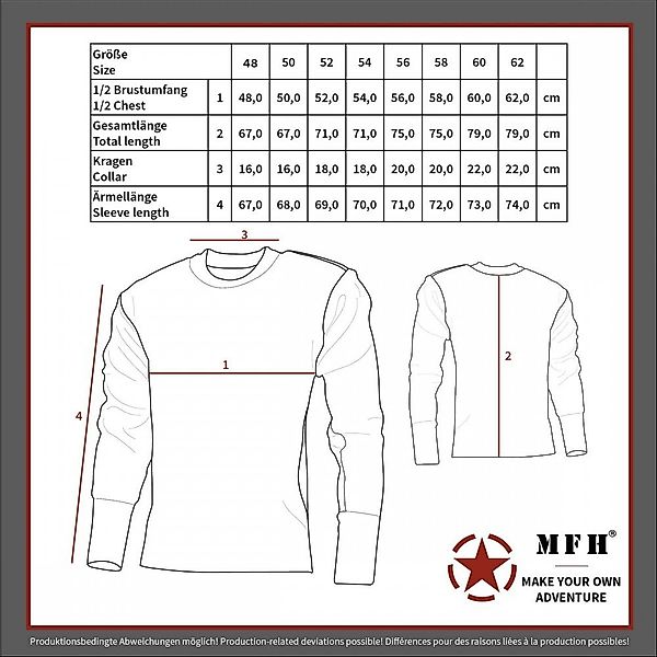 MFH Strickpullover BW Pullover, mit Brusttasche, günstig online kaufen