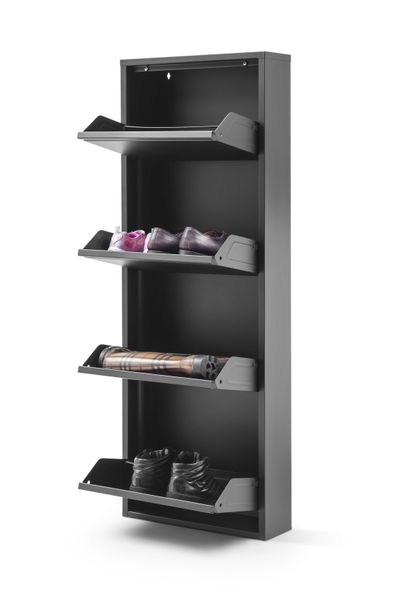 gowoll Schuhregal Schmal Schuhschrank Metall Schuhkipper günstig online kaufen