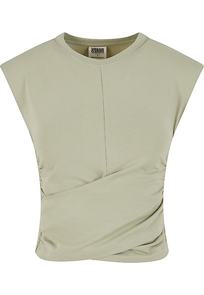 URBAN CLASSICS T-Shirt "Urban Classics Ladies Cropped Wrapped Top" 1 Stk. günstig online kaufen