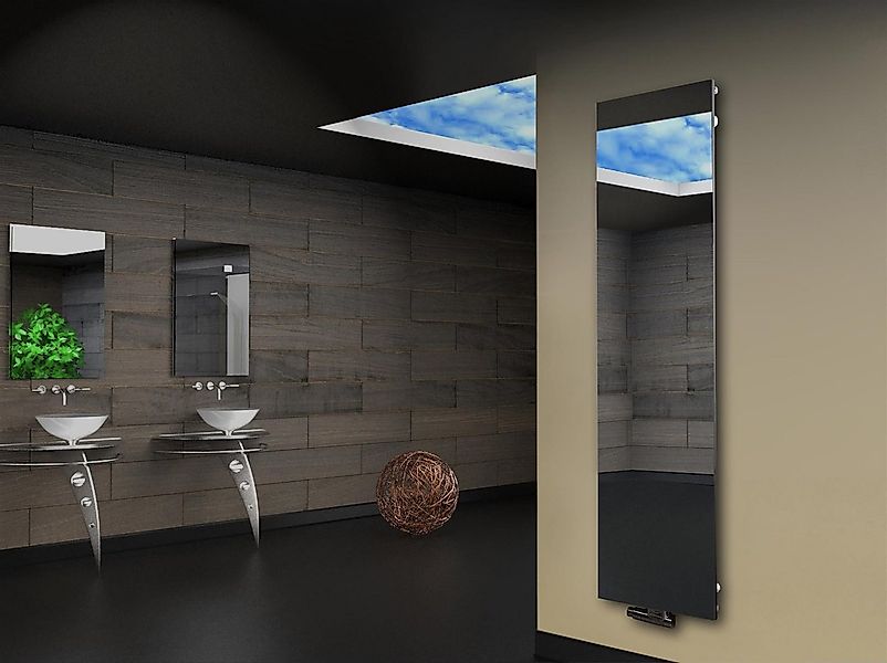 Szagato Badheizkörper Badheizkörper mit Spiegel Montevideo 3 Spiegelfront 1 günstig online kaufen