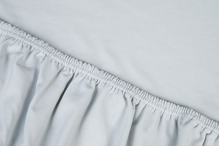 Kayori Spannbettlaken Shizu, Jersey-Elasthan, Gummizug: rundum, günstig online kaufen