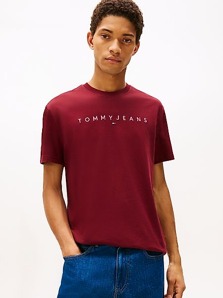 Tommy Jeans  T-Shirts & Poloshirts TJM REG LINEAR LOGO TEE günstig online kaufen