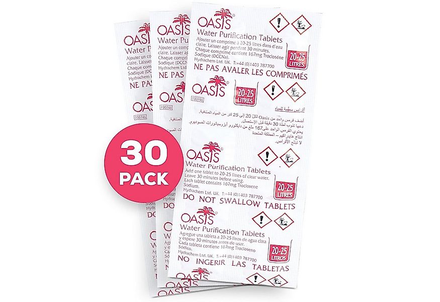 Wicked Chili Pool-Filterkartusche 30 Wasserreinigunstabletten für 750 Liter günstig online kaufen