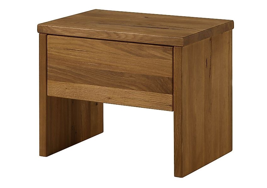 Massivmoebel24 Nachttisch JANGALI (Nachttisch Wildeiche 50x35x40 günstig online kaufen