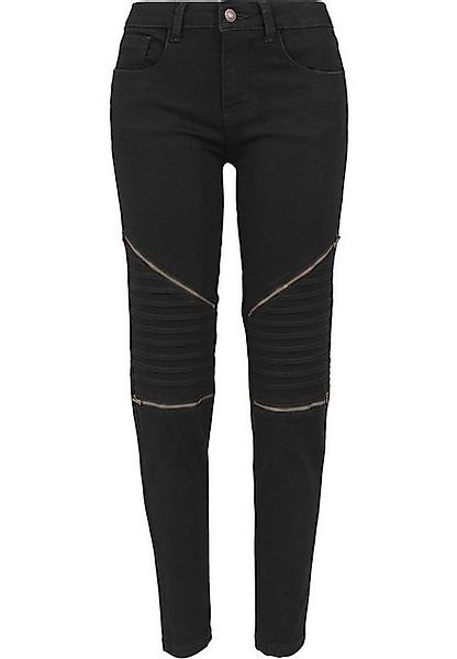 Urban Classics Ladies Stretch Damen Bikerhose - Skinny Fit günstig online kaufen