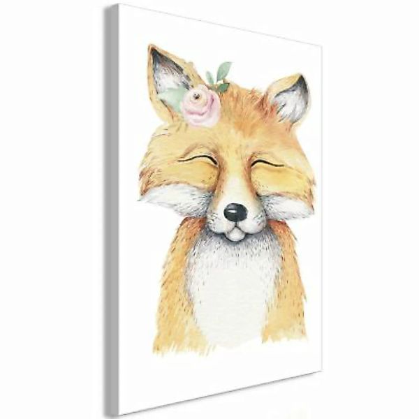 artgeist Wandbild Red Fox (1 Part) Vertical mehrfarbig Gr. 40 x 60 günstig online kaufen