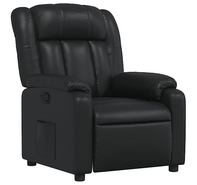 vidaXL Sessel Relaxsessel Schwarz Kunstleder (1-St) günstig online kaufen