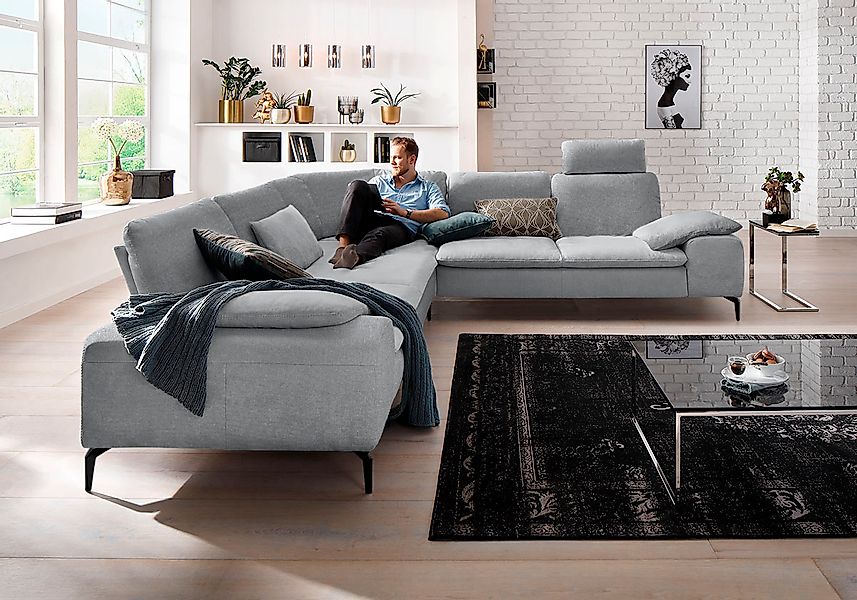 W.SCHILLIG Ecksofa »valentinoo, Designsofa, elegant und bequem, L-Form« mit günstig online kaufen