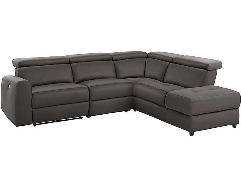 Home affaire Ecksofa Sentrano, L-Form, 273 cm, man. o. elektr. Relaxfunktio günstig online kaufen