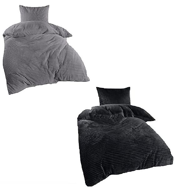 EXKLUSIV HEIMTEXTIL Bettwäsche Winter Wende Bettwäsche 2 teilig Cashmere Co günstig online kaufen