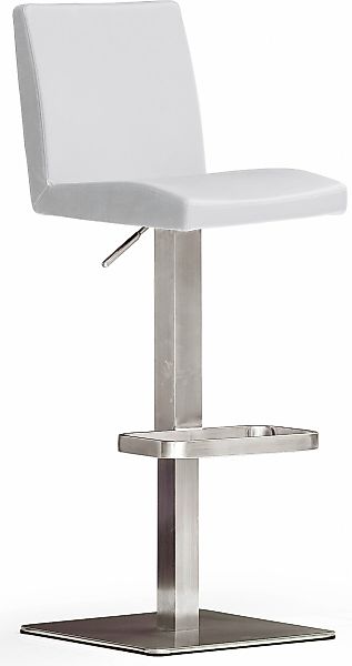MCA furniture Bistrostuhl "BARBECOOL", mit Rückenlehne,Bodenplatte eckig, 1 günstig online kaufen
