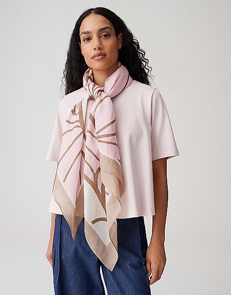 OPUS Halstuch Aflippa scarf aus Webware, All-Over-Print, fließender Fall, w günstig online kaufen