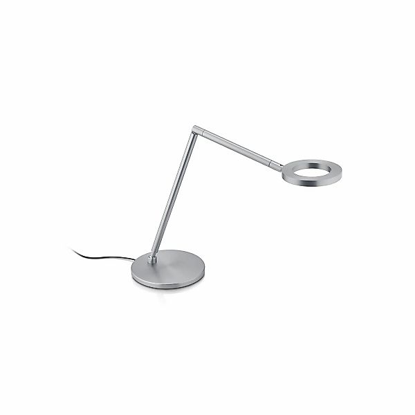 LED-Tischleuchte Tessa-T, nickel matt, CCT, Gestensteuerung günstig online kaufen