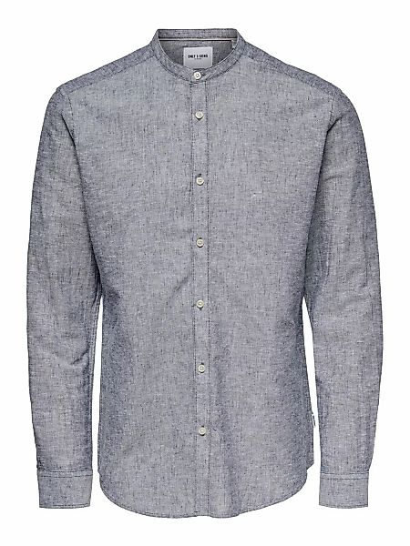 Only & Sons Herren Freizeit Hemd ONSCAIDEN SOLID - Slim Fit günstig online kaufen