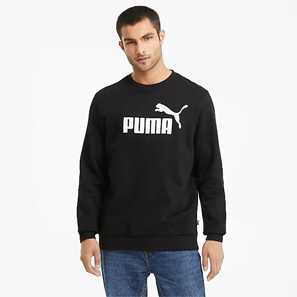 PUMA Essentials Big Logo Herren Sweatshirt mit Rundhalsausschnitt | Mit Auc günstig online kaufen