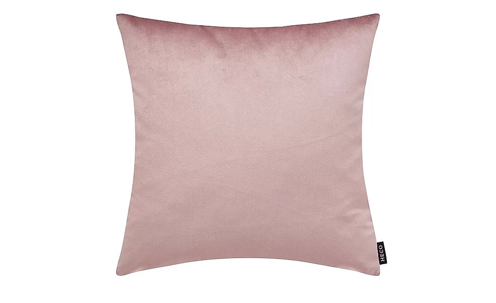 Wendekissen - rosa/pink - 100% Federfüllung, Velour - 45 cm - Sconto günstig online kaufen