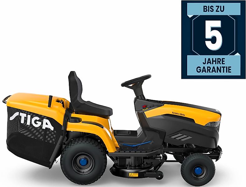Stiga Akku-Rasentraktor Estate 584e mit 240 l Fangkorb günstig online kaufen