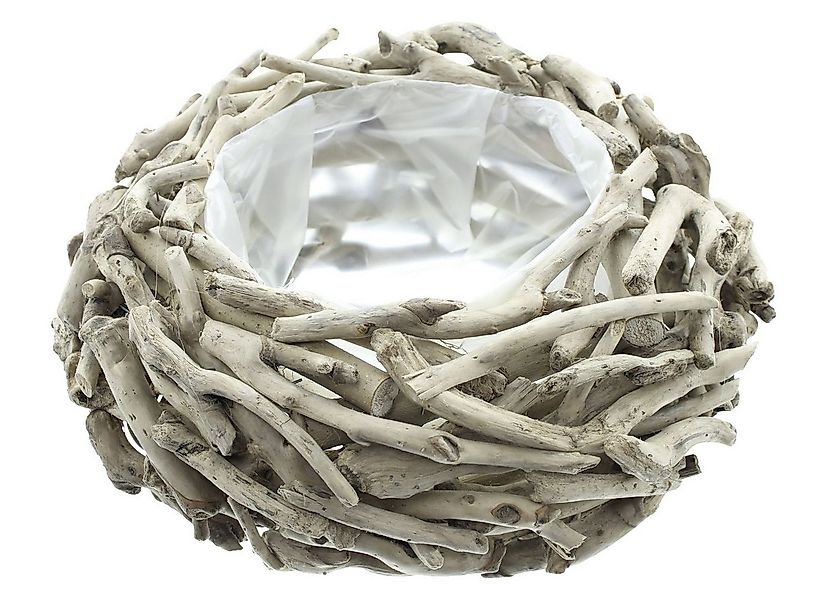 Frank Flechtwaren Balkonkasten, Pflanzer Treibholz günstig online kaufen