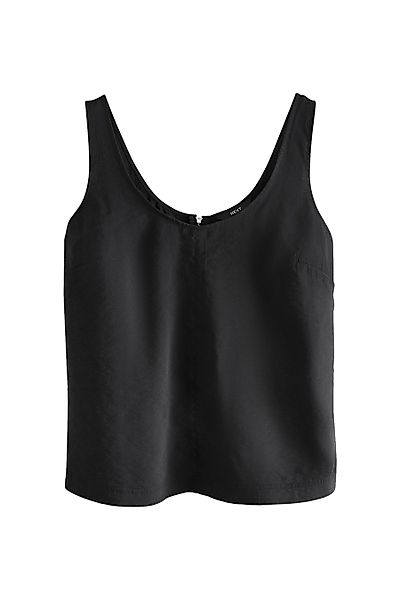 Next Shirttop Ärmelloses Tanktop mit U-Ausschnitt günstig online kaufen