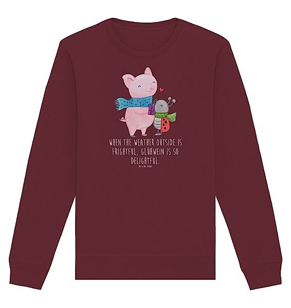 Mr. & Mrs. Panda Longpullover Größe XS Glühschwein Smörle - Burgundy - Gesc günstig online kaufen