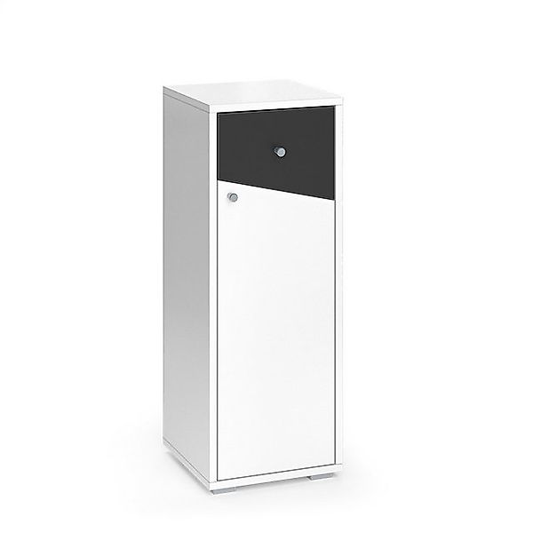 Vicco Midischrank Irida, Weiß/Anthrazit, 30 x günstig online kaufen