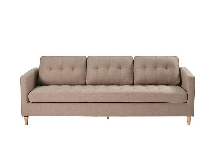 ebuy24 3-Sitzer Marino Sofa 3 Personen Stoff braun. günstig online kaufen