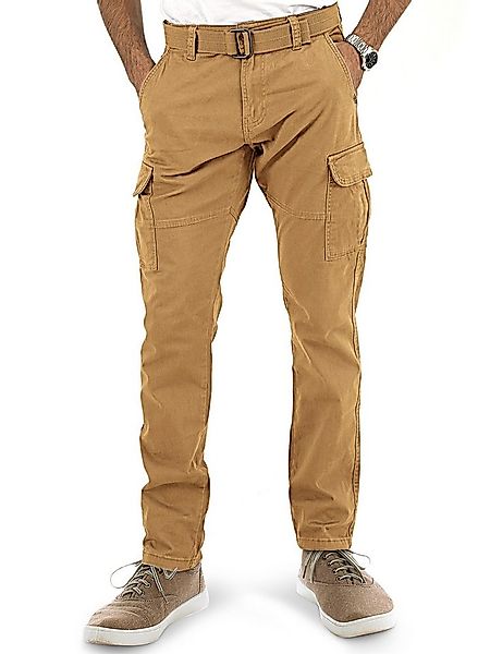 Indicode Cargohose Herren William Cargo Hose Herrenhose mit 7 Taschen, inkl günstig online kaufen