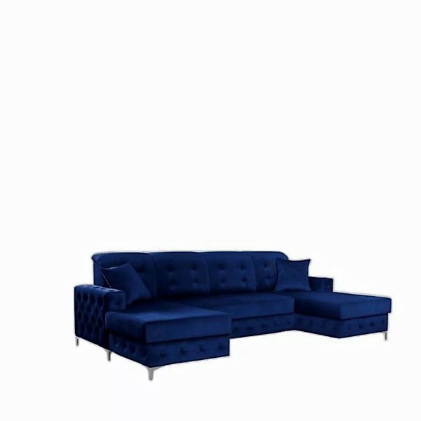 Xlmoebel Ecksofa Modern Design Polsterung Textil Sofas Holz Ecksofa Neu Lux günstig online kaufen