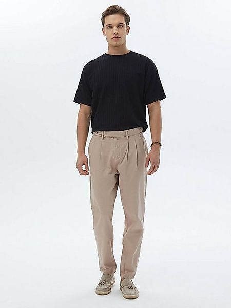 KİP Chinohose Braune Weberei Smart Casual 100% Baumwolle Hose günstig online kaufen