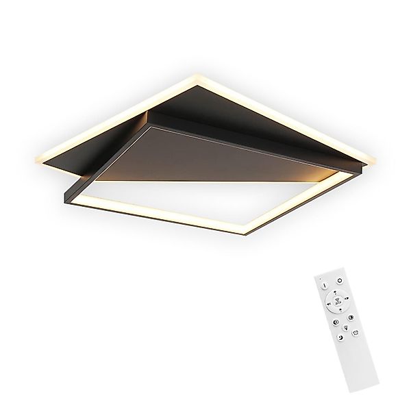 ZMH LED Deckenleuchte Modern Design Quadraten, günstig online kaufen