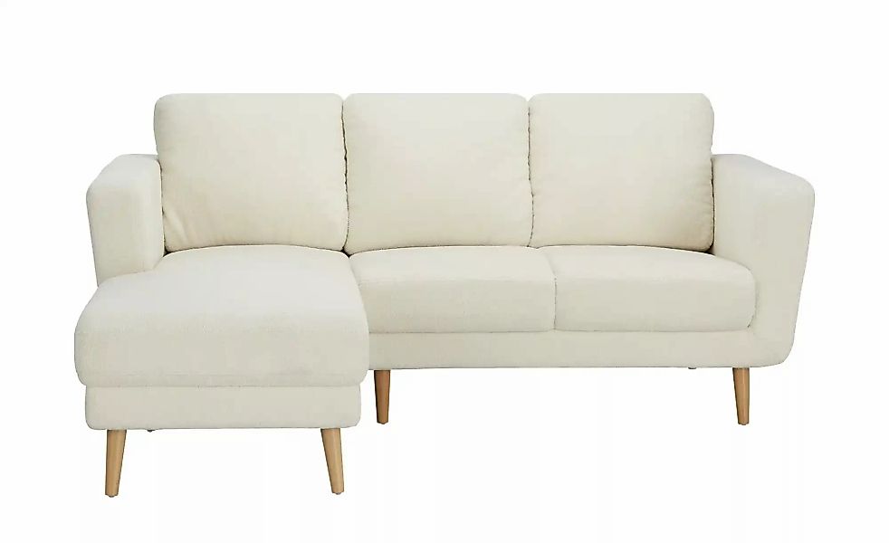 uno Ecksofa Teddystoff Scandi 2235 ¦ creme ¦ Maße (cm): B: 185 H: 87 T: 152 günstig online kaufen