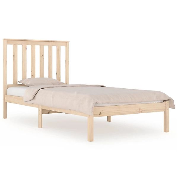 vidaXL Massivholzbett Kiefer 75x190 cm 2FT6 Small Single1117995 günstig online kaufen
