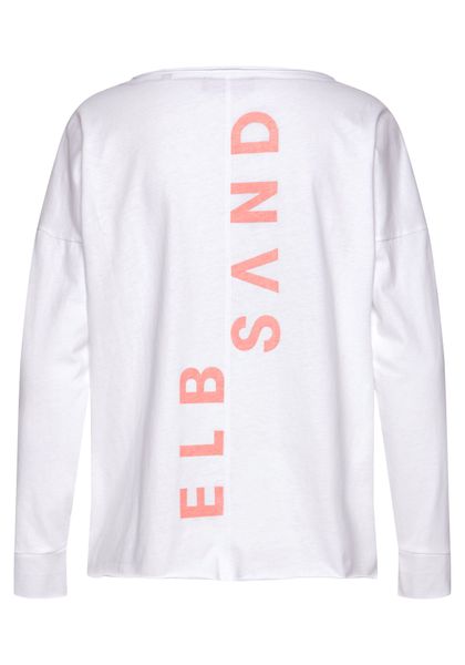 Elbsand Langarmshirt "Raina" mit Logoprint hinten, Longsleeve aus Baumwoll- günstig online kaufen