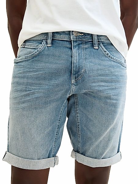 TOM TAILOR Jeansbermudas "JOSH", mit Markenlabel günstig online kaufen