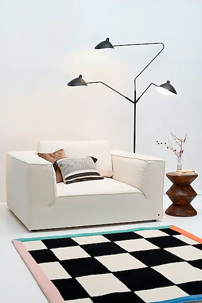 TOM TAILOR HOME Loveseat »BIG CUBE STYLE«, mit bequemen Stegkissen, extra g günstig online kaufen