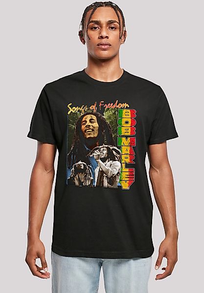 F4NT4STIC T-Shirt "Bob Marley Freedom Vintage Reggae Music", Premium Qualit günstig online kaufen