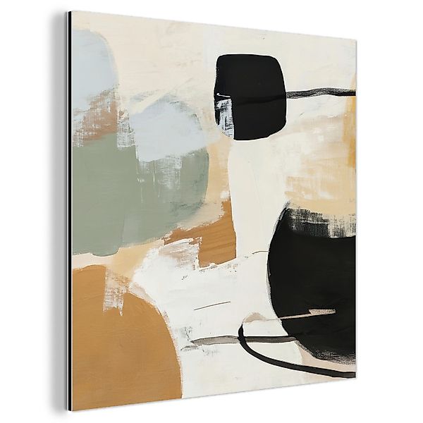 MuchoWow Metallbild Farbe - Abstrakt - günstig online kaufen