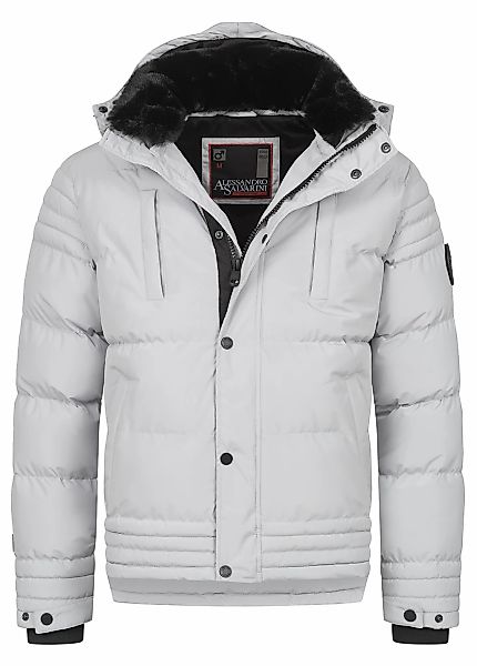 Alessandro Salvarini Winterjacke "ASFabiano" mit warmem Teddyfell und abneh günstig online kaufen