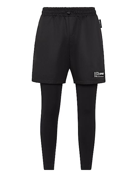 PLEIN SPORT Sporthose "2-in-1 Laufhose" günstig online kaufen