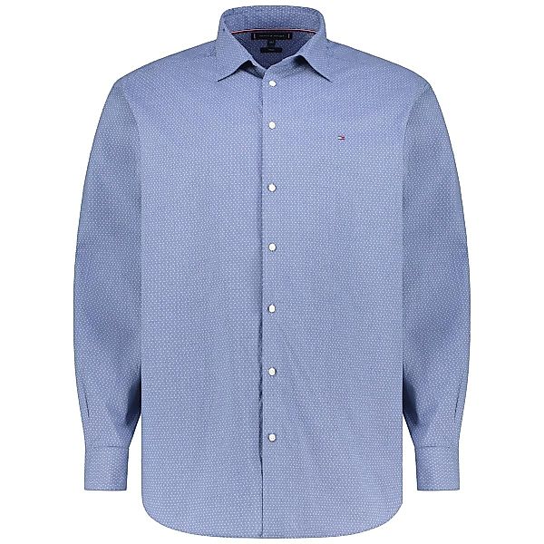 Tommy Hilfiger Freizeithemd mit Stretch Farbe dunkelblau Größe: 4XL günstig online kaufen