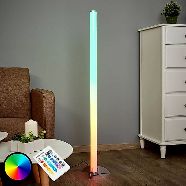 Effektvolle LED-Stehleuchte Ilani RGB günstig online kaufen