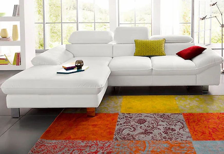 COTTA Ecksofa »Driver L-Form« mit Kopfteilverstellung, wahlweise mit Bettfu günstig online kaufen