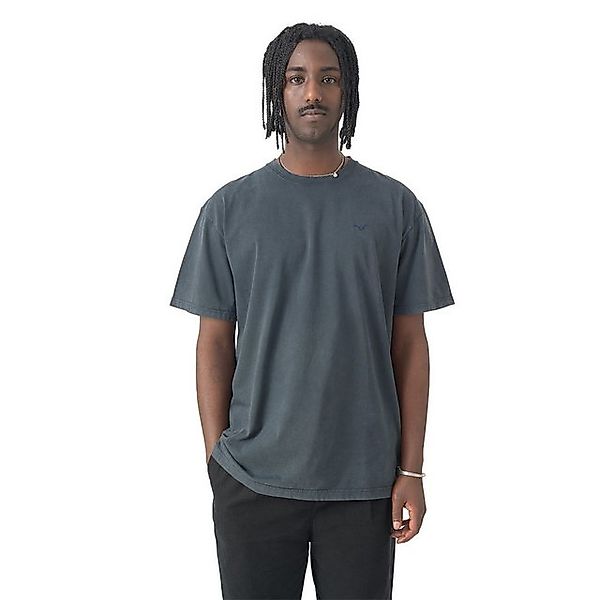 Cleptomanicx T-Shirt Ligull Washed - blue graphite günstig online kaufen