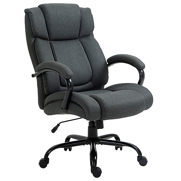 Vinsetto Bürostuhl, Ergonomischer Chefsessel, Gepolsterter Schreibtischstuh günstig online kaufen