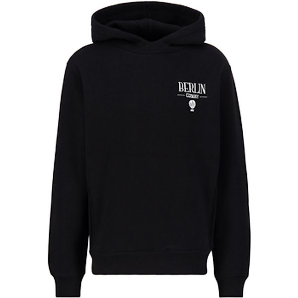 Alpha  Sweatshirt Berlin Candy Bomber Hoodie BP - black günstig online kaufen