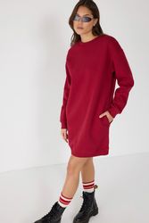 No Matter What Minikleid Baumwoll-Sweatshirt-Kleid Tunika günstig online kaufen