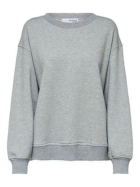 SELECTED Bio-baumwolle Selected Standards Sweatshirt Damen Schwarz günstig online kaufen